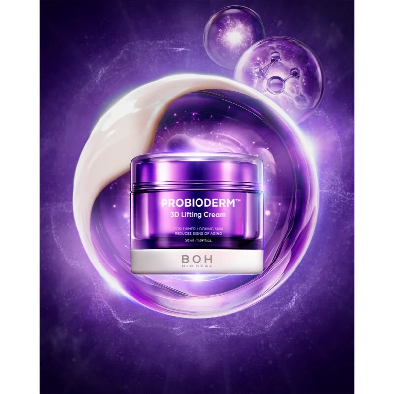 BIOHEAL BOH Probioderm 3D Lifting Cream crema puternic hidratanta pentru fermitatea și lifting-ul tenului 50 ml