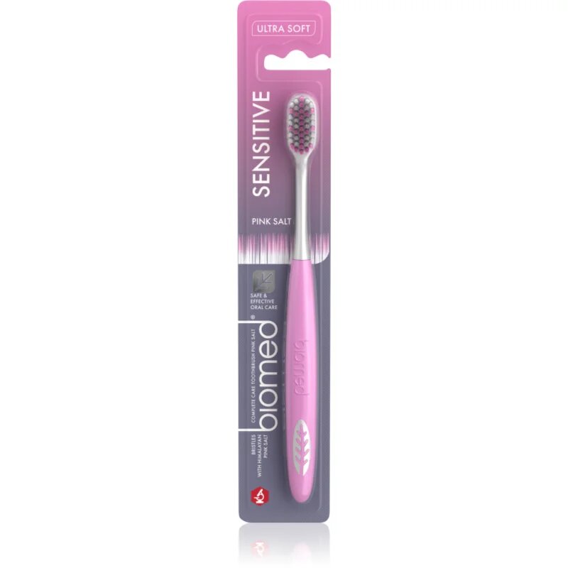 Biomed Pink Salt perie de dinti 1 buc
