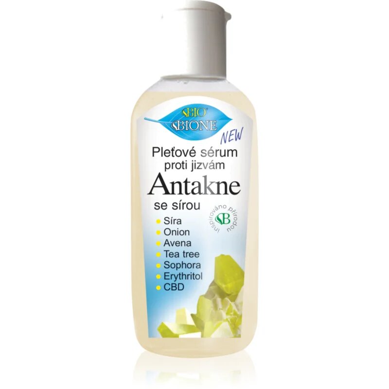 Bione Cosmetics Antakne ser pentru regenerarea pielii care sufera de cicatrici cu sulf 82 ml