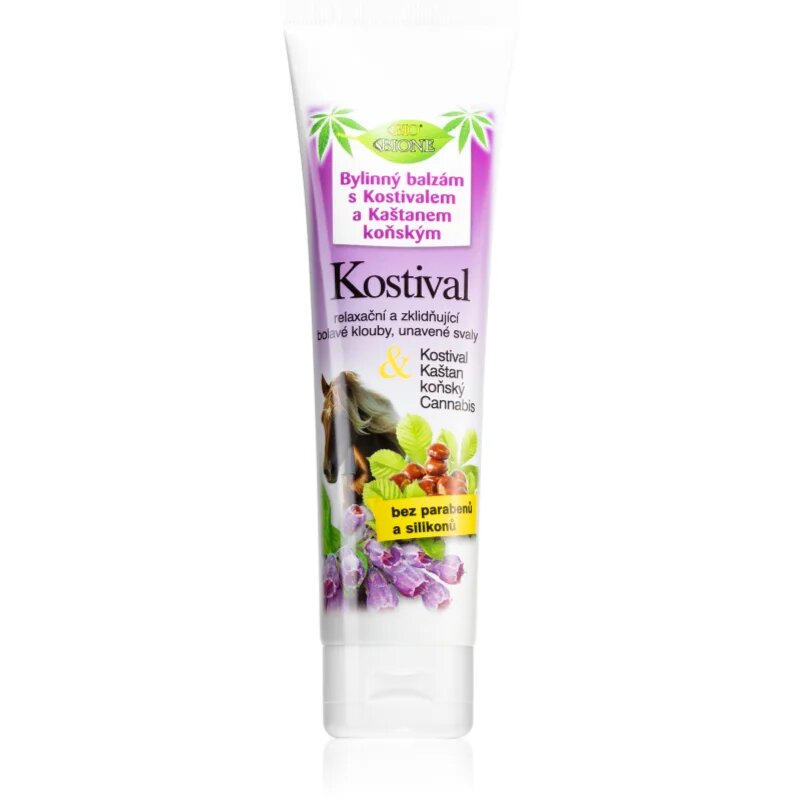 Bione Cosmetics Cannabis Comfrey balsam pentru mușchi obosiți 100 ml