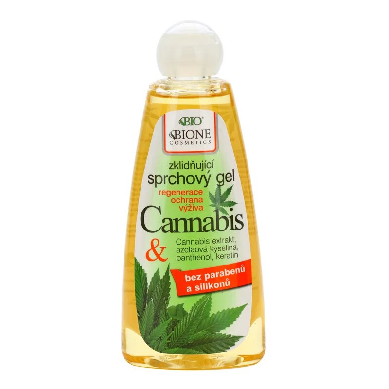 Bione Cosmetics Cannabis gel de dus reconfortant 260 ml