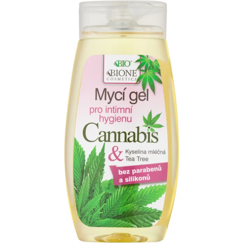 Bione Cosmetics Cannabis gel pentru igiena intima 260 ml