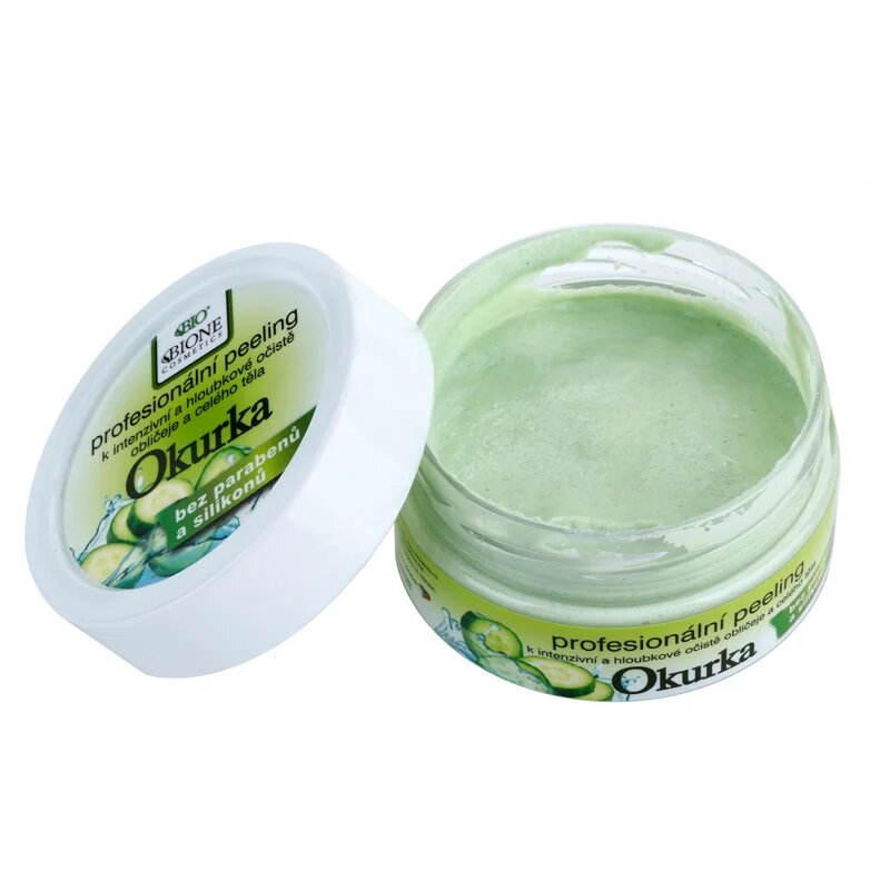 Bione Cosmetics Care peeling de curățare profundă castravete 200 g