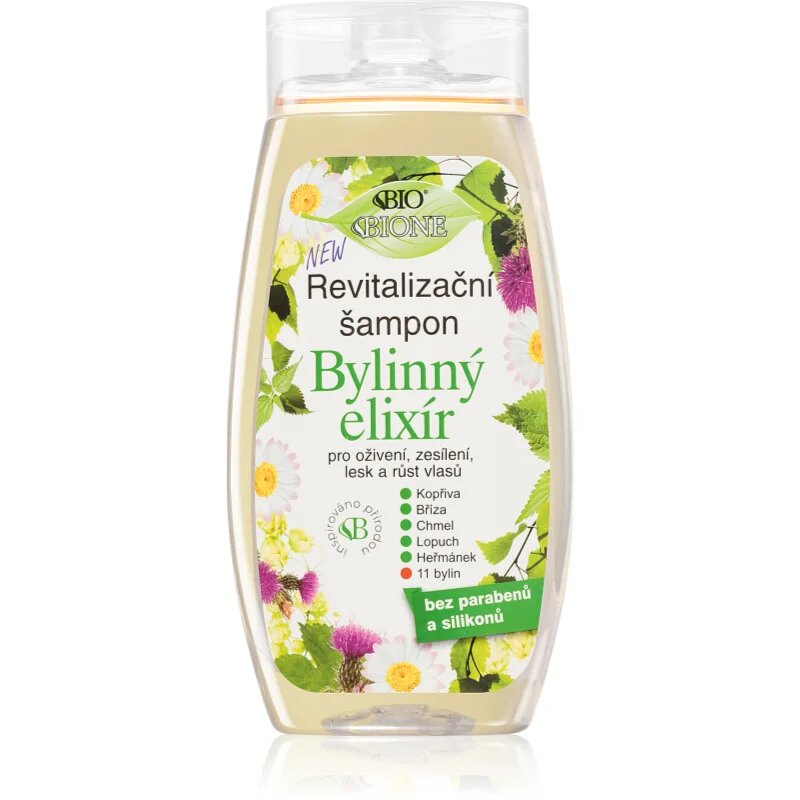 Bione Cosmetics Herbal Elixir sampon revitalizant 260 ml