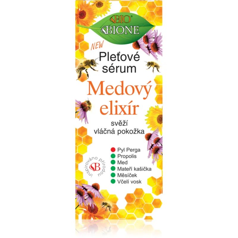 Bione Cosmetics Honey Elixir serum cu efect de iluminare 40 ml