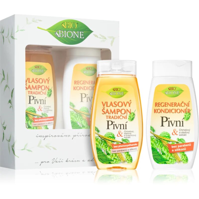 Pivní set cadou pentru păr