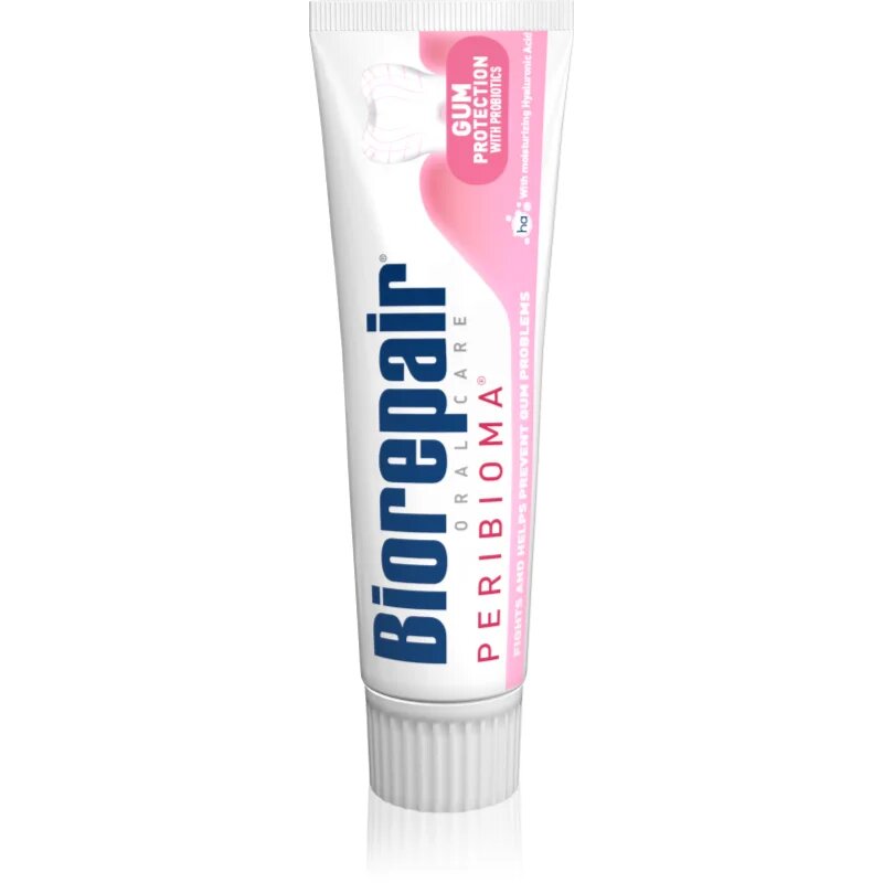 Biorepair Gum Protection Peribioma pastă de dinți calmantă ajuta la refacerea gingiilor iritate 75 ml