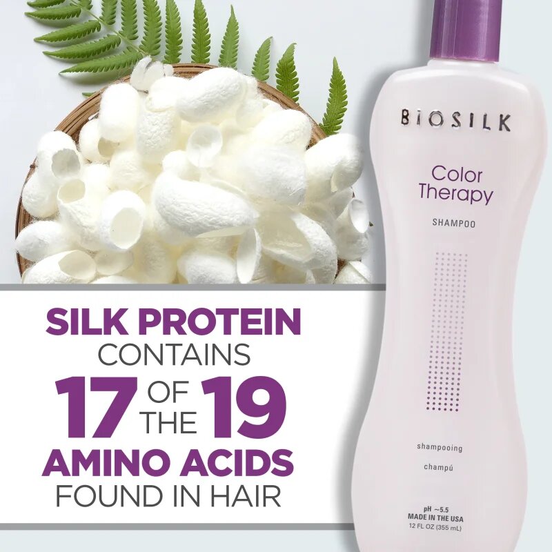 Biosilk Color Therapy Shampoo sampon delicat fara sulfati si parabeni 355 ml