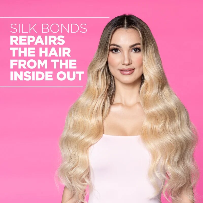 Biosilk Silk Therapy Irresistible Aplicarea jeturilor de refacere pentru ingrijire cu mătase 355 ml