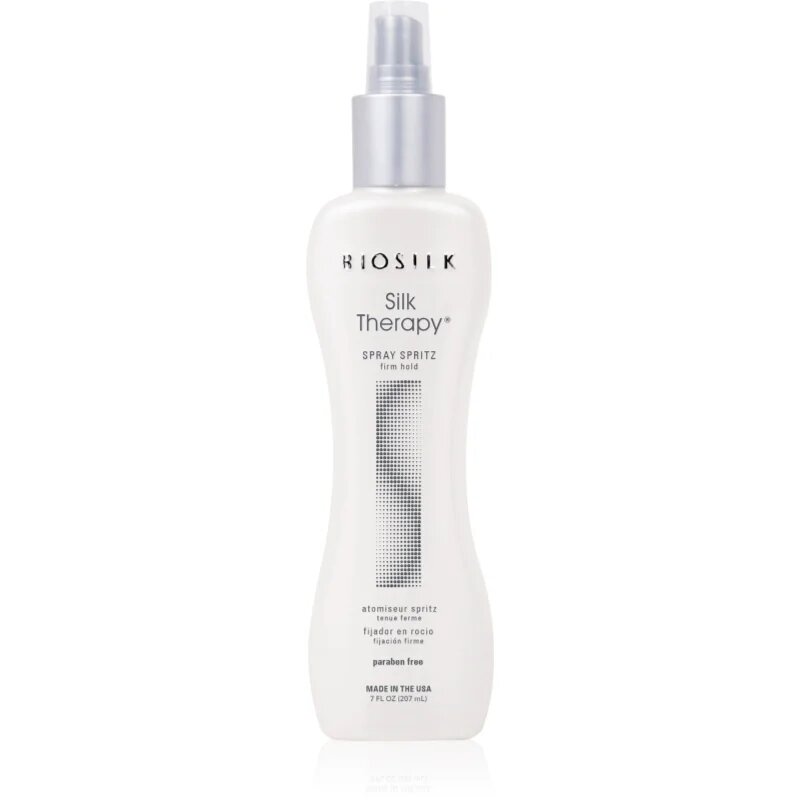 Biosilk Silk Therapy Spray Spritz spray styling cu mătase 207 ml