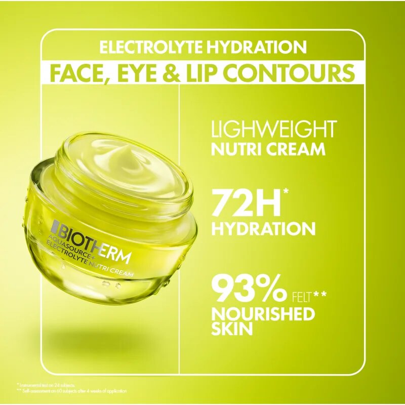 Biotherm Aquasource+ Electrolyte Nutri Cream cremă pentru față 30 ml