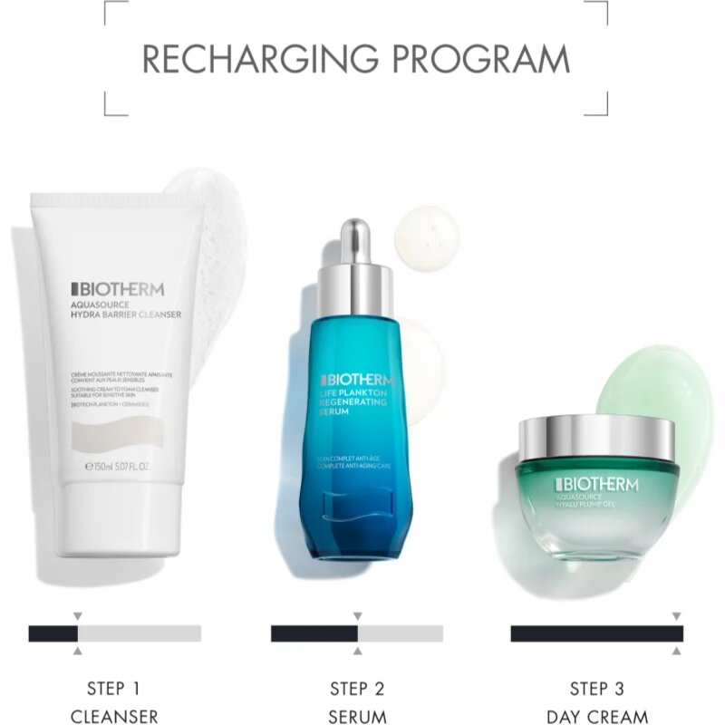 Biotherm Aquasource Hyalu Plump Gel gel hidratant facial 50 ml