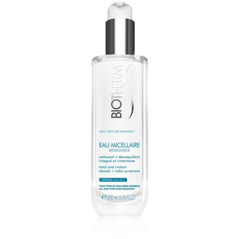 Biosource Eau Micellaire apa pentru curatare cu particule micele pentru toate tipurile de ten inclusiv piele sensibila 200 ml