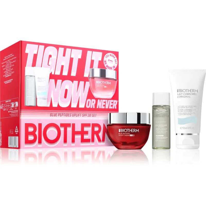 Blue Peptides Uplift Cream SPF 30 set cadou pentru femei