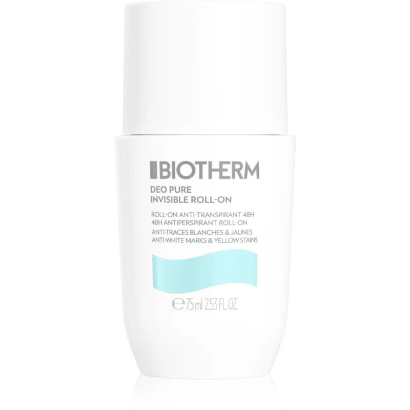 Biotherm Deo Pure Invisible Roll-on antiperspirant roll-on 48h 75 ml