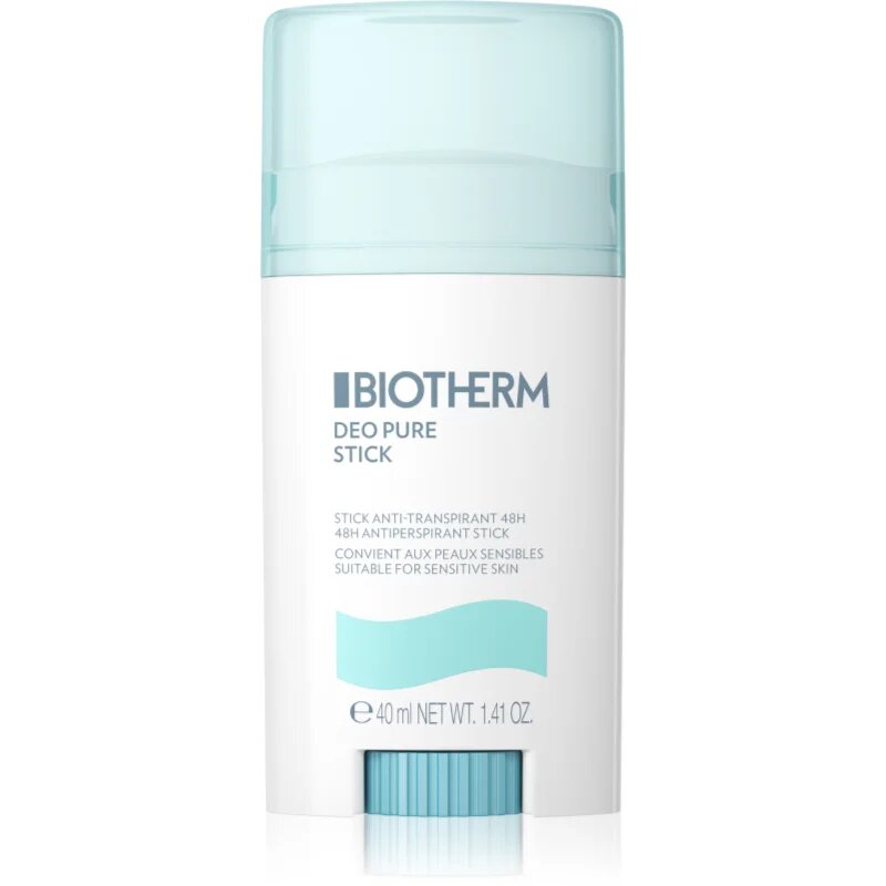Biotherm Deo Pure Stick Anti-transpirant antiperspirant puternic pentru piele sensibila 40 ml