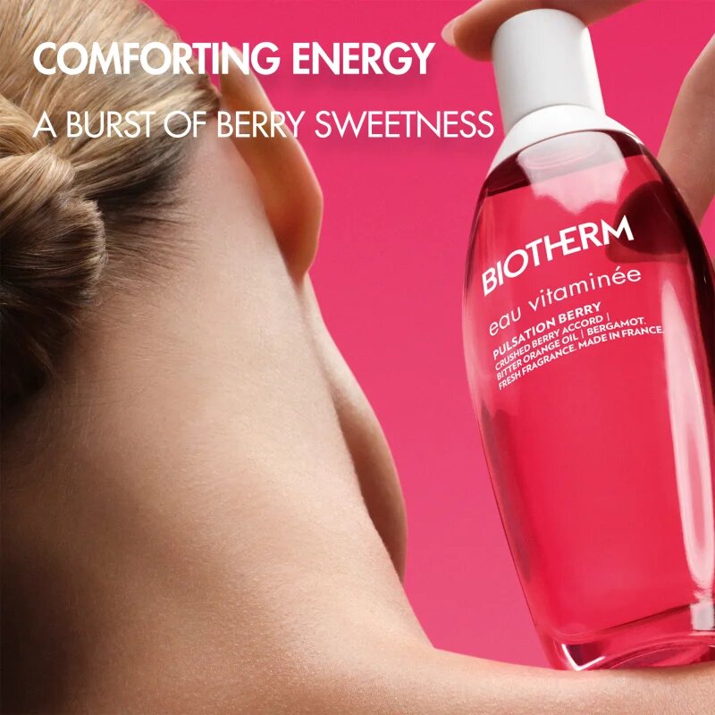 Biotherm Eau Vitaminée Pulsation Berry Body Mist pentru femei 100 ml