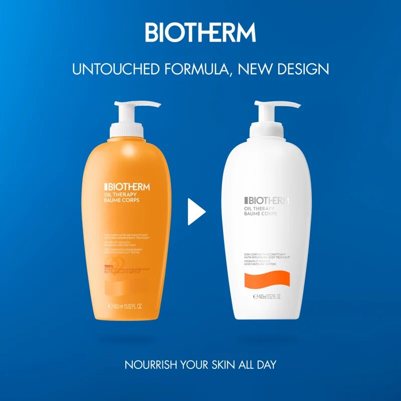 Biotherm Oil Therapy Baume Corps lapte de corp cu ulei pentru femei 400 ml