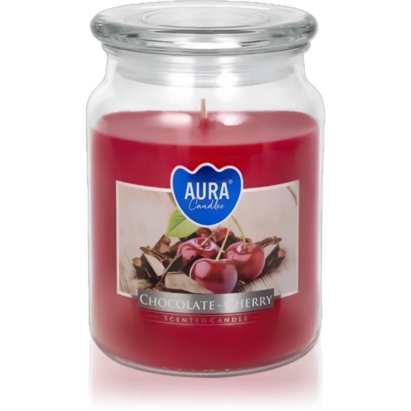 BISPOL Premium Line Chocolate - Cherry lumânare parfumată 500 ml