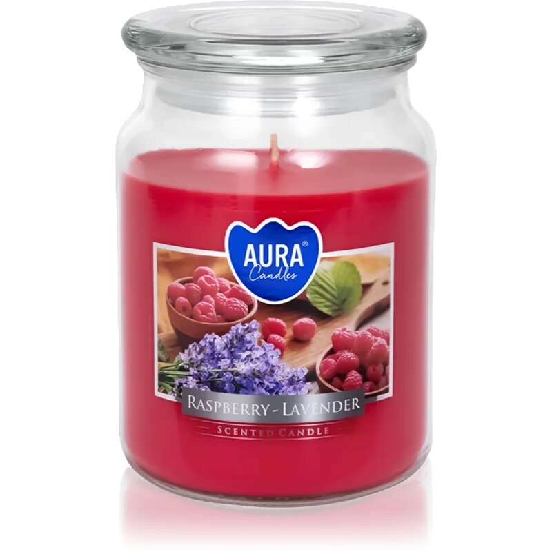 BISPOL Premium Line Raspberry -Lavender lumânare parfumată 500 g