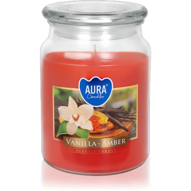 BISPOL Vanilla & Amber lumânare parfumată 500 ml