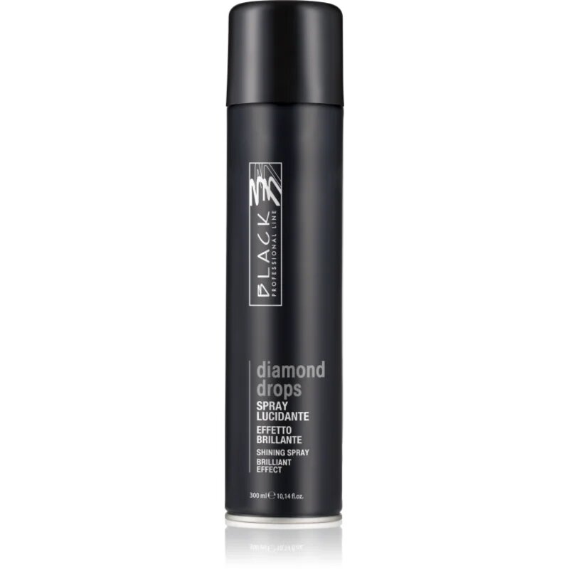 Black Professional Line Black Diamond Drops spray pentru un par stralucitor si catifelat 300 ml