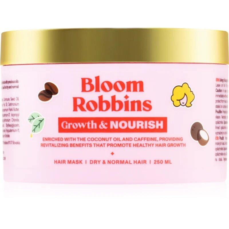 Growth & Nourish Hair Mask masca de par hranitoare pentru toate tipurile de păr 250 ml