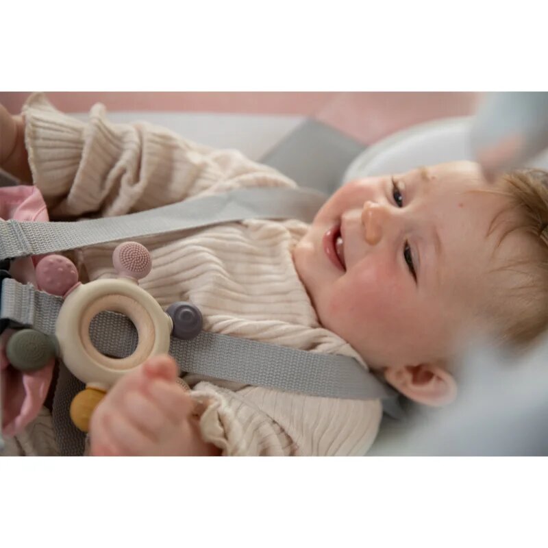 Bo Jungle B-Multi-Sensory Ring jucărie pentru dentiție 1 buc