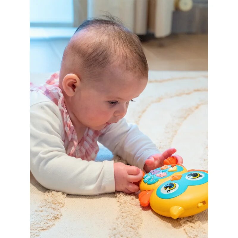 Bo Jungle Musical Owl jucărie muzicală 12m+ 1 buc