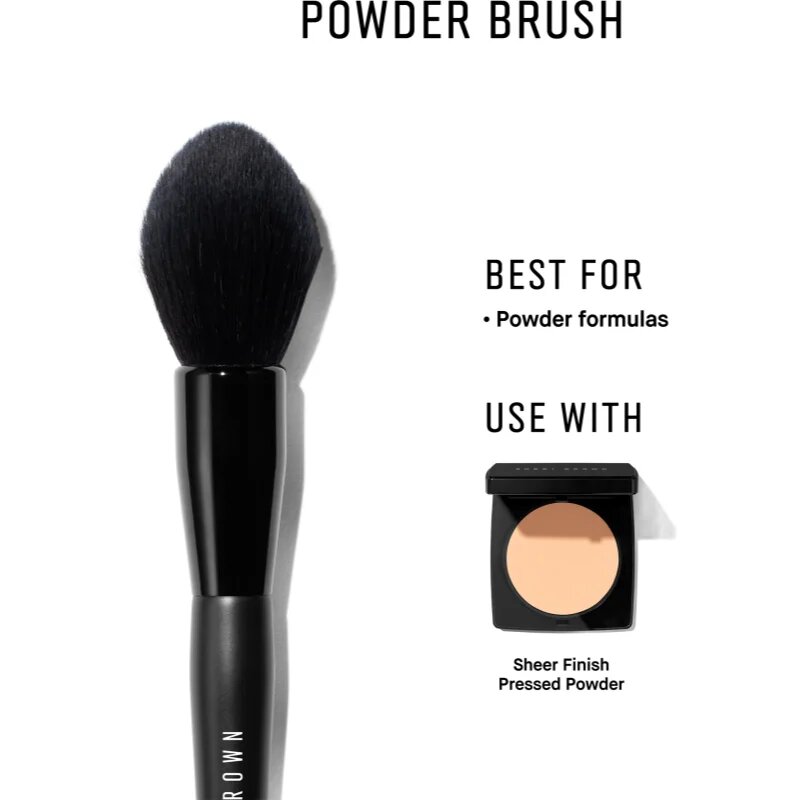 Bobbi Brown Brush Powder pensula pentru aplicarea pudrei 1 buc