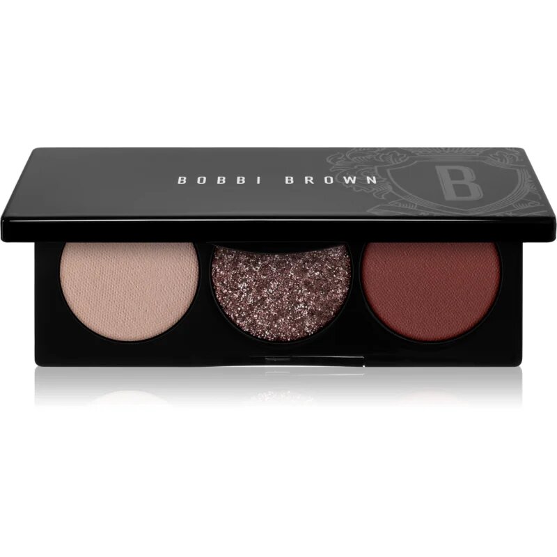 Bobbi Brown Essential Eye Shadow Trios paletă cu farduri de ochi pentru look perfect culoare Smokey Plum 44 g