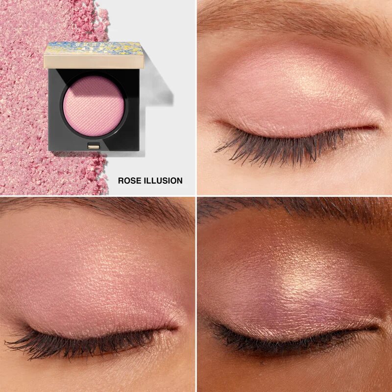 Bobbi Brown Holiday Luxe Eyeshadow Single fard de ploape de nuanta aurie culoare Rose Illusion 2 g