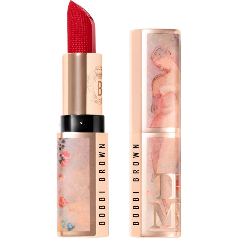 Bobbi Brown Holiday Luxe Lipstick ruj crema culoare Parisian Red 3.5 g