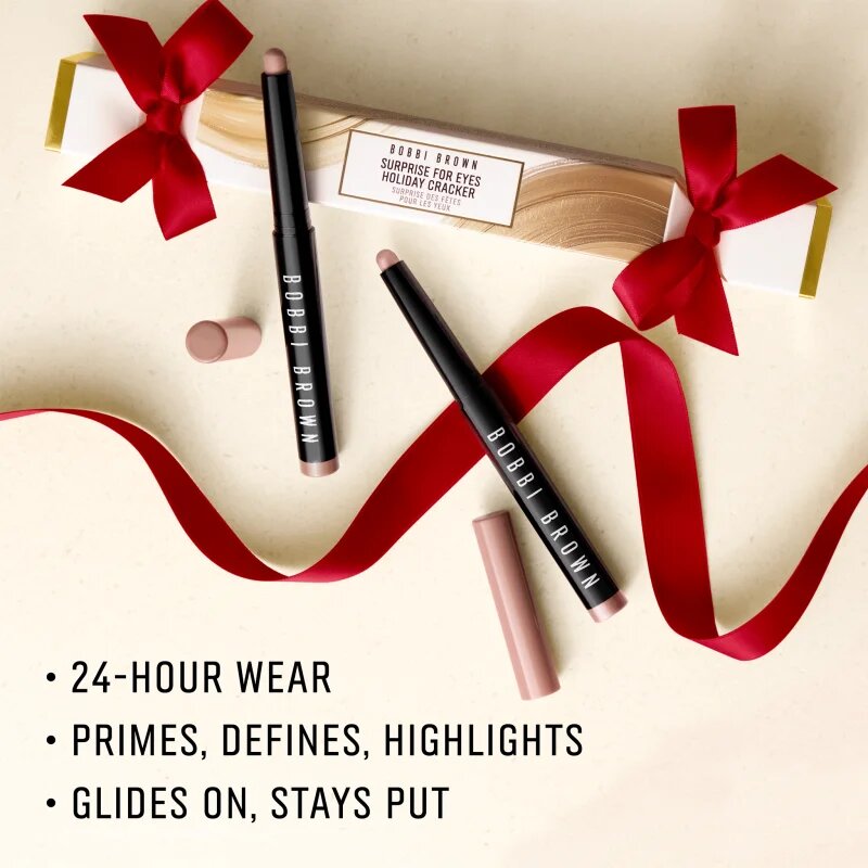 Bobbi Brown Holiday Surprise for Eyes Holiday Cracker set cadou pentru ochi culoare Bellini / Taupe