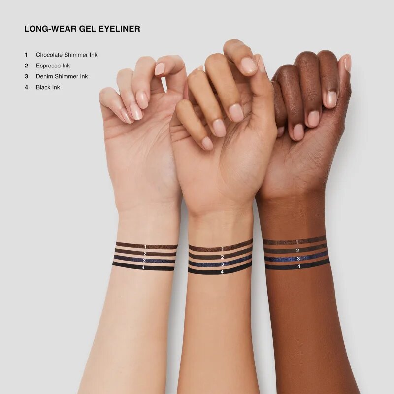 Bobbi Brown Long-Wear Gel Eyeliner eyeliner cu textura de gel culoare Black Ink 3 g