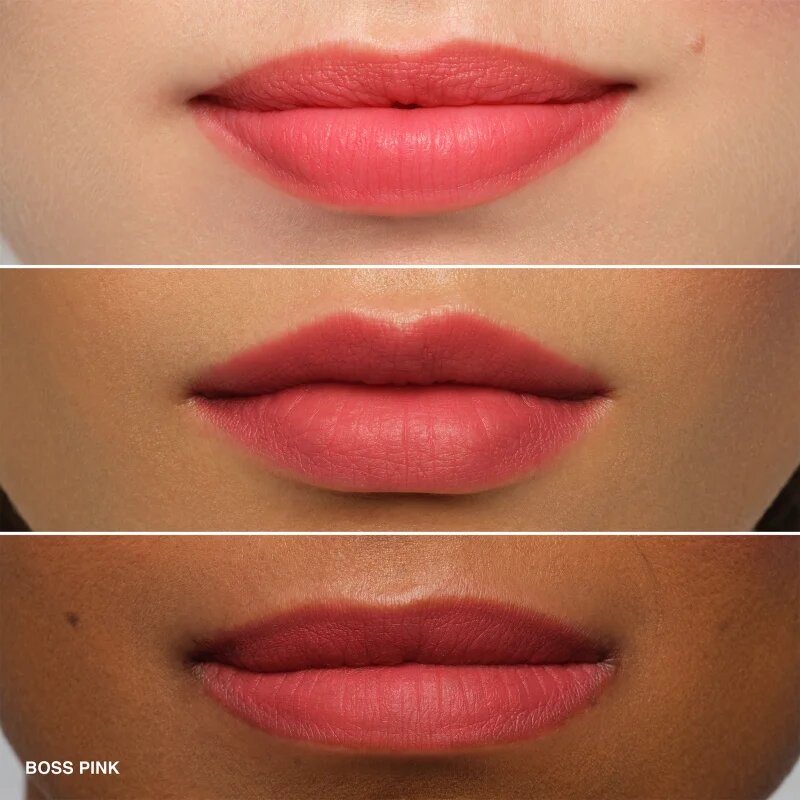 Bobbi Brown Luxe Matte Liquid Lipstick ruj de buze lichid mat și de lungă durată culoare Boss Pink 6 ml