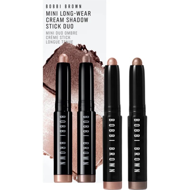 Bobbi Brown Mini Long-Wear Cream Shadow Stick Duo set cadou