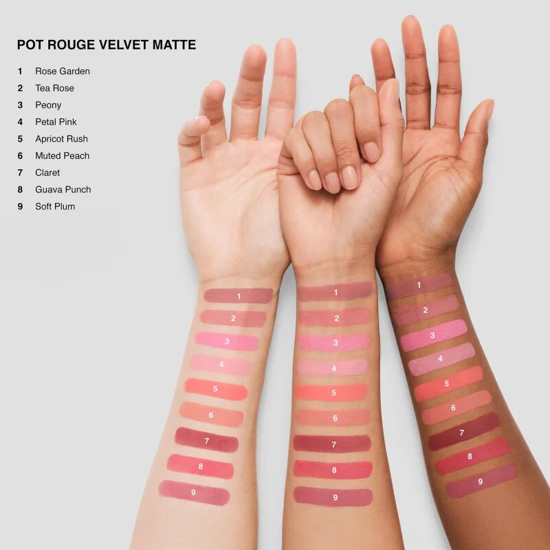 Bobbi Brown Pot Rouge Velvet Matte blush mat cremos culoare Petal Pink 8.5 g