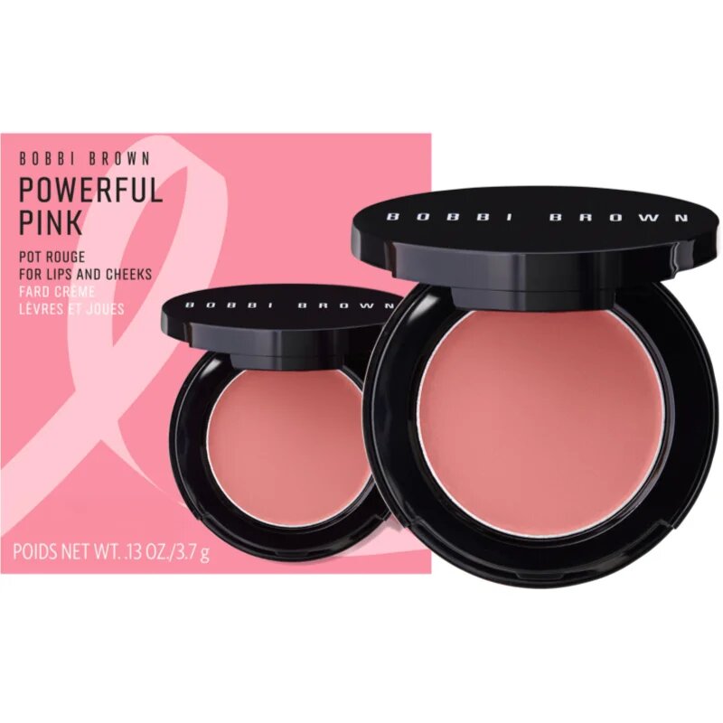 Bobbi Brown Powerful Pink Pot Rouge blush mat cremos culoare Powder Pink 3.7 g