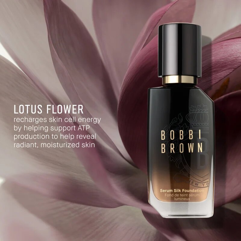 Bobbi Brown Serum Silk Foundation Machiaj usor cu efect de luminozitate culoare Golden Beige 30 ml