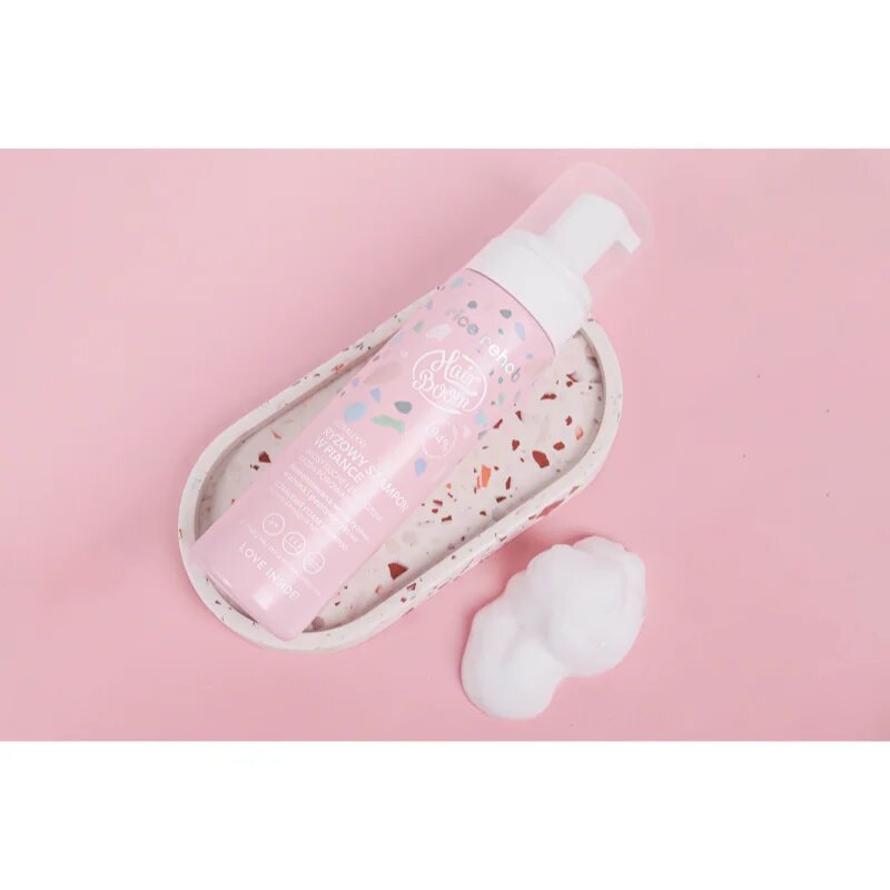 BodyBoom HairBoom Ultralight Rice Shampoo șampon pentru toate tipurile de păr 200 ml