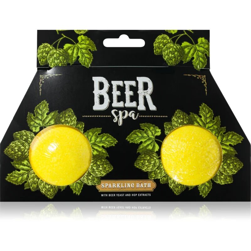 Bohemia Gifts Beer Spa Bombe efervescente de baie 2x100 g