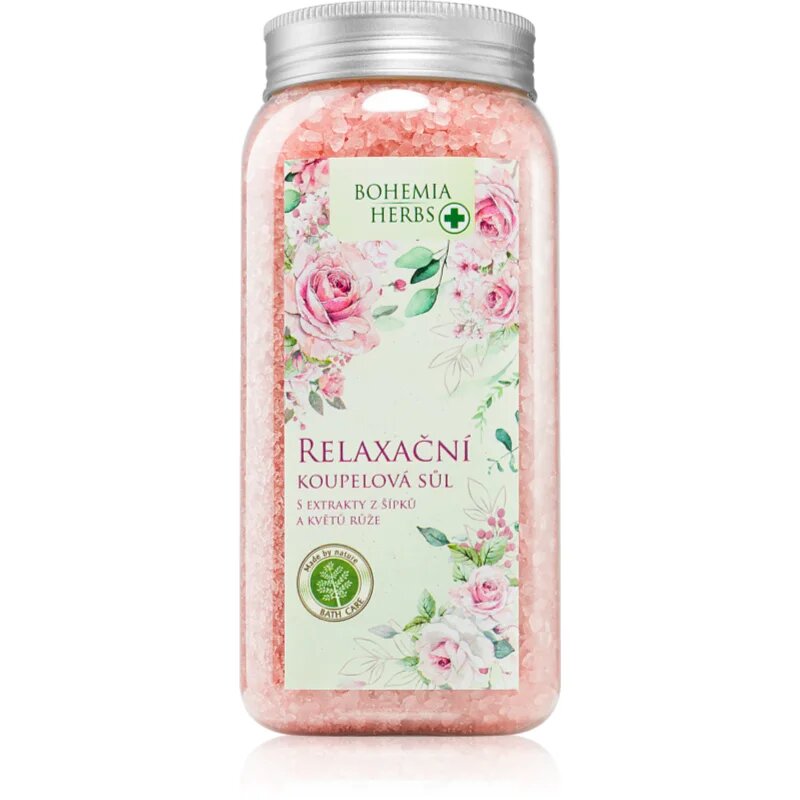Bohemia Gifts Bohemia Herbs Rose sare de baie 900 g