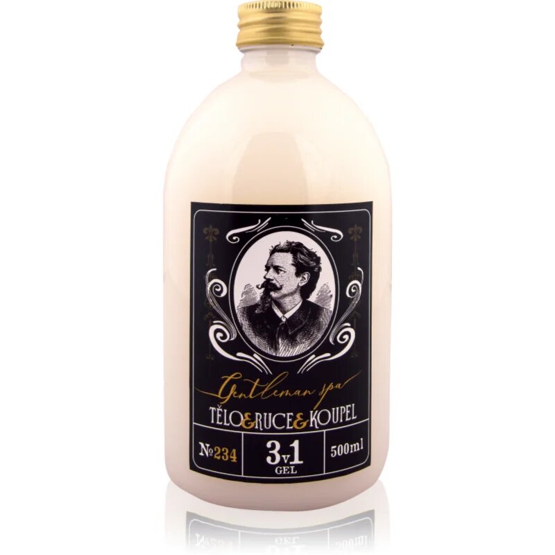 Bohemia Gifts Gentleman Spa gel de curățare 3 in 1 500 ml
