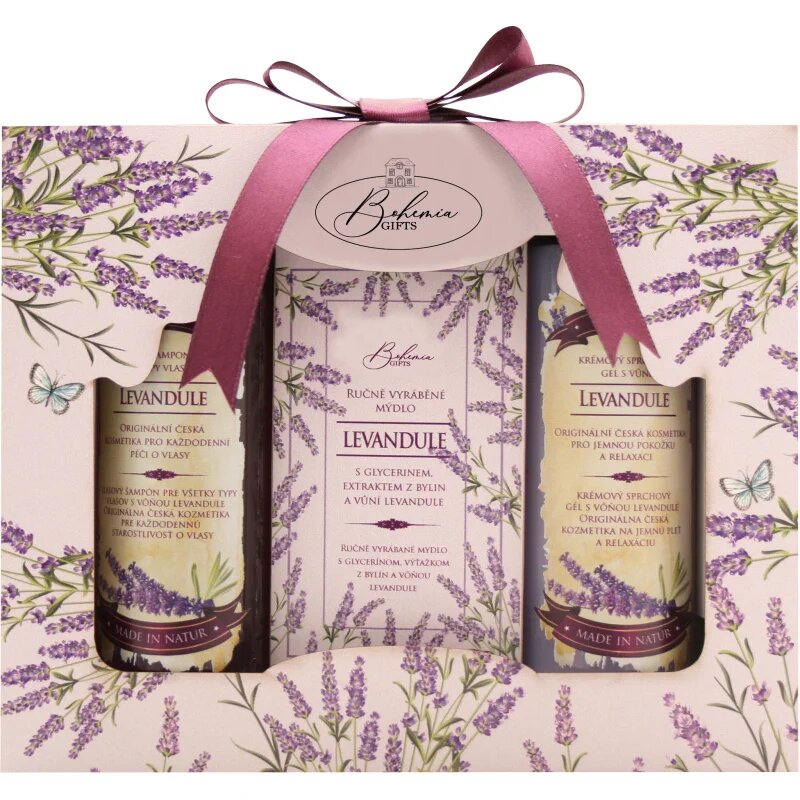 Bohemia Gifts Lavender set cadou in dus