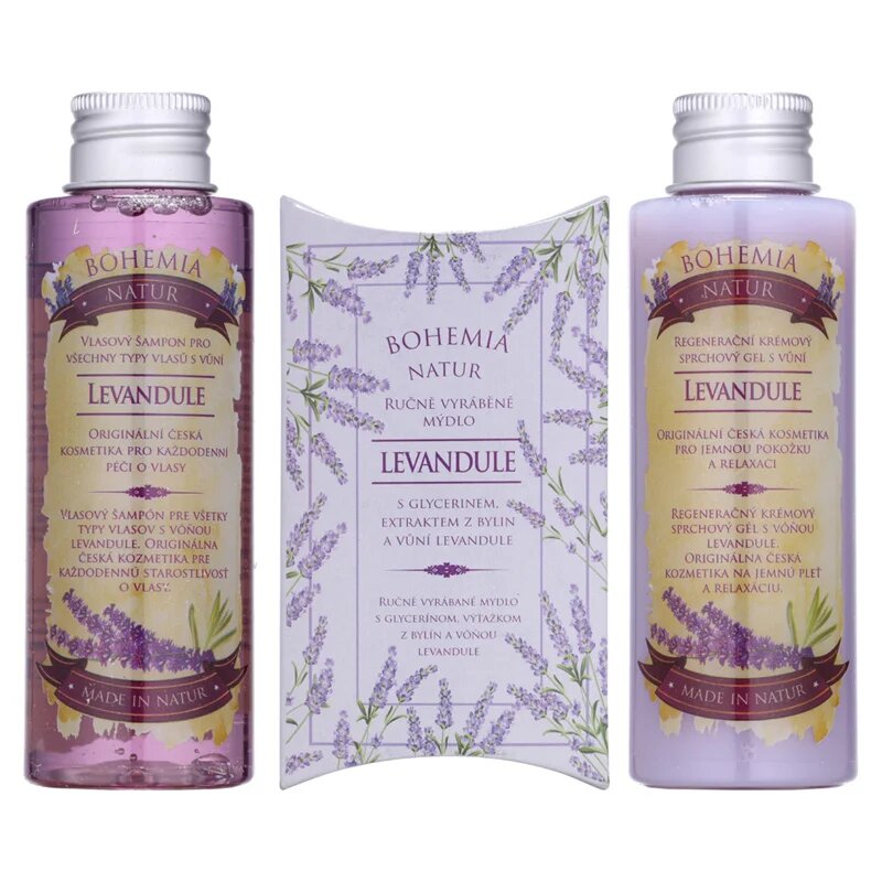 Bohemia Gifts Lavender set cadou in dus