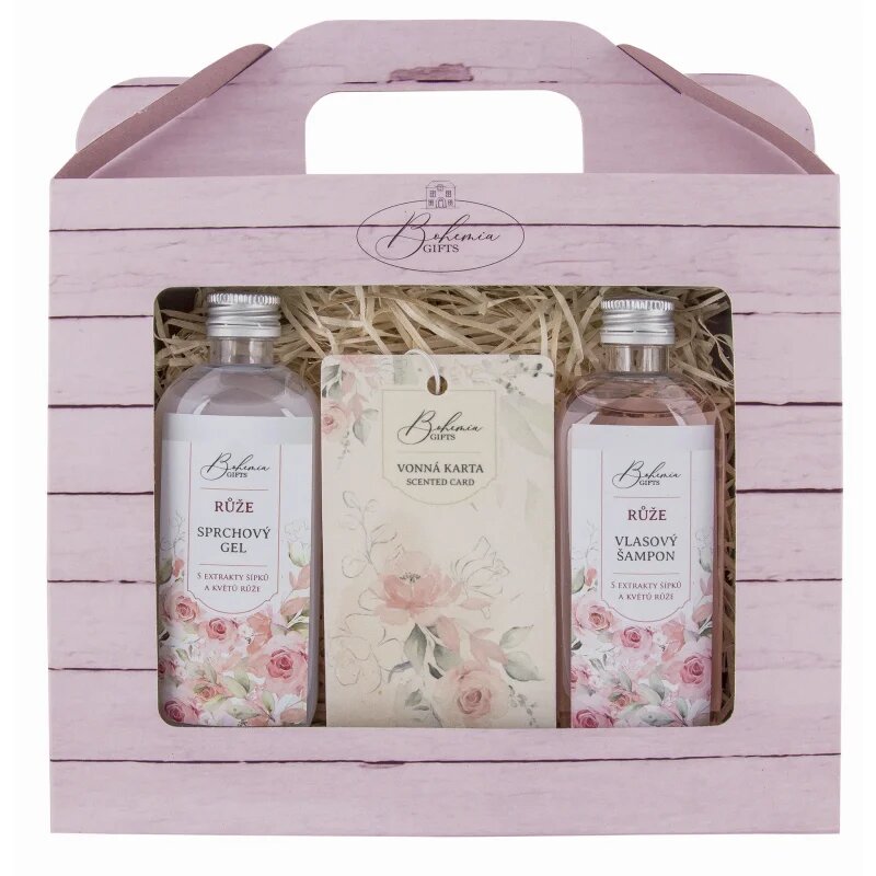 Bohemia Gifts Roses set cadou cu aromă de trandafiri