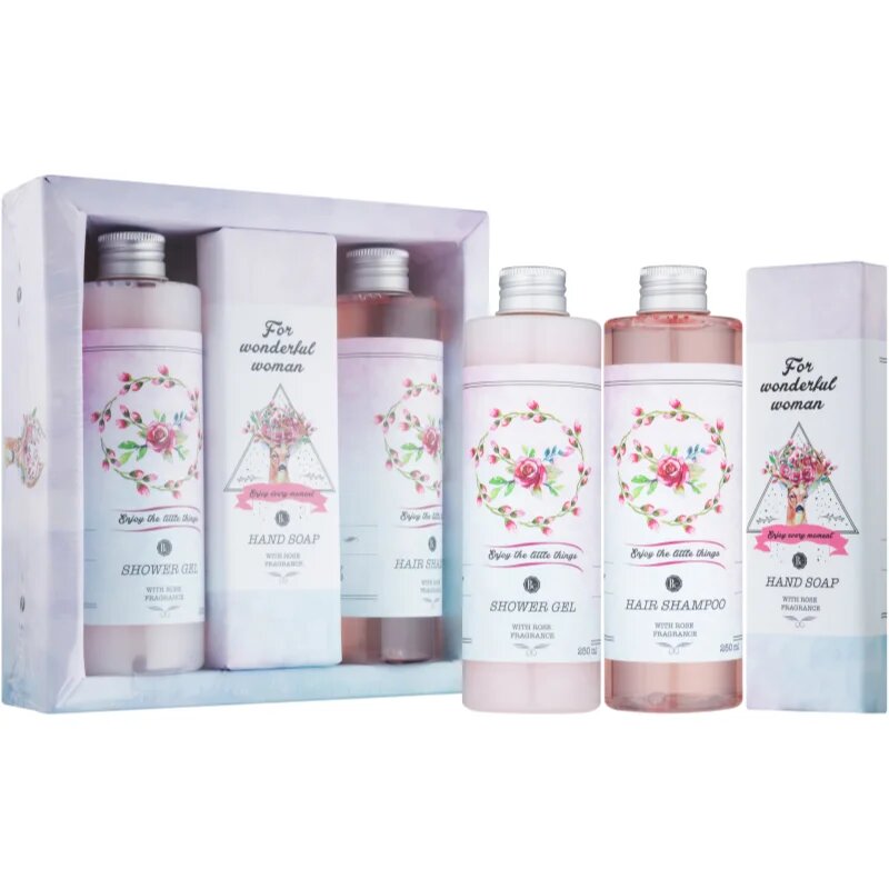 Bohemia Gifts Roses set cadou in dus