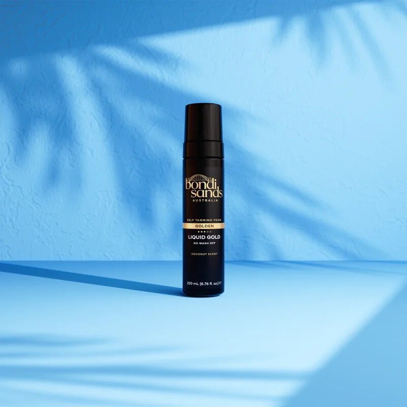 Bondi Sands Liquid Gold spuma bronzare de rapida 200 ml