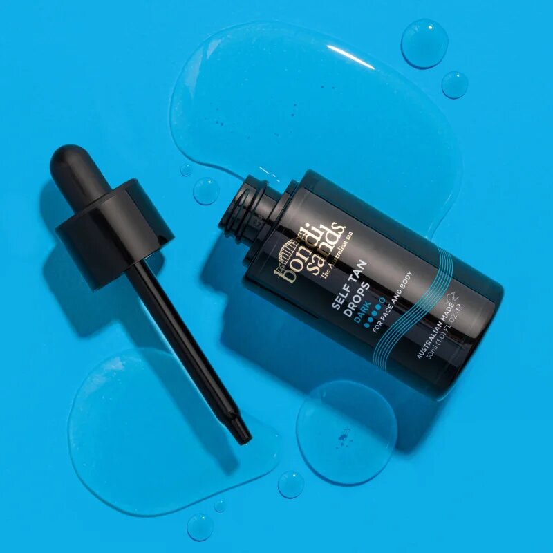 Bondi Sands Self Tan Drops picaturi pentru bronzare pentru fata si corp Dark 30 ml